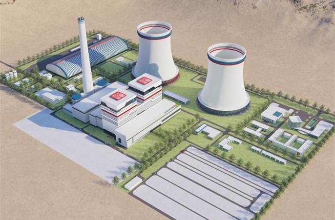 新突破!中铁二局成功中标新疆华电哈密2×100万煤电项目厂前区建筑结构工程