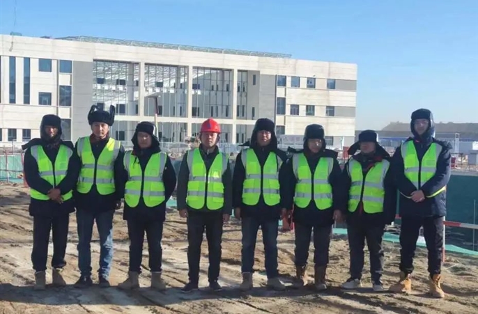 迎风雪,战严寒!哈密煤电项目坚守一线立下“铮铮誓言”